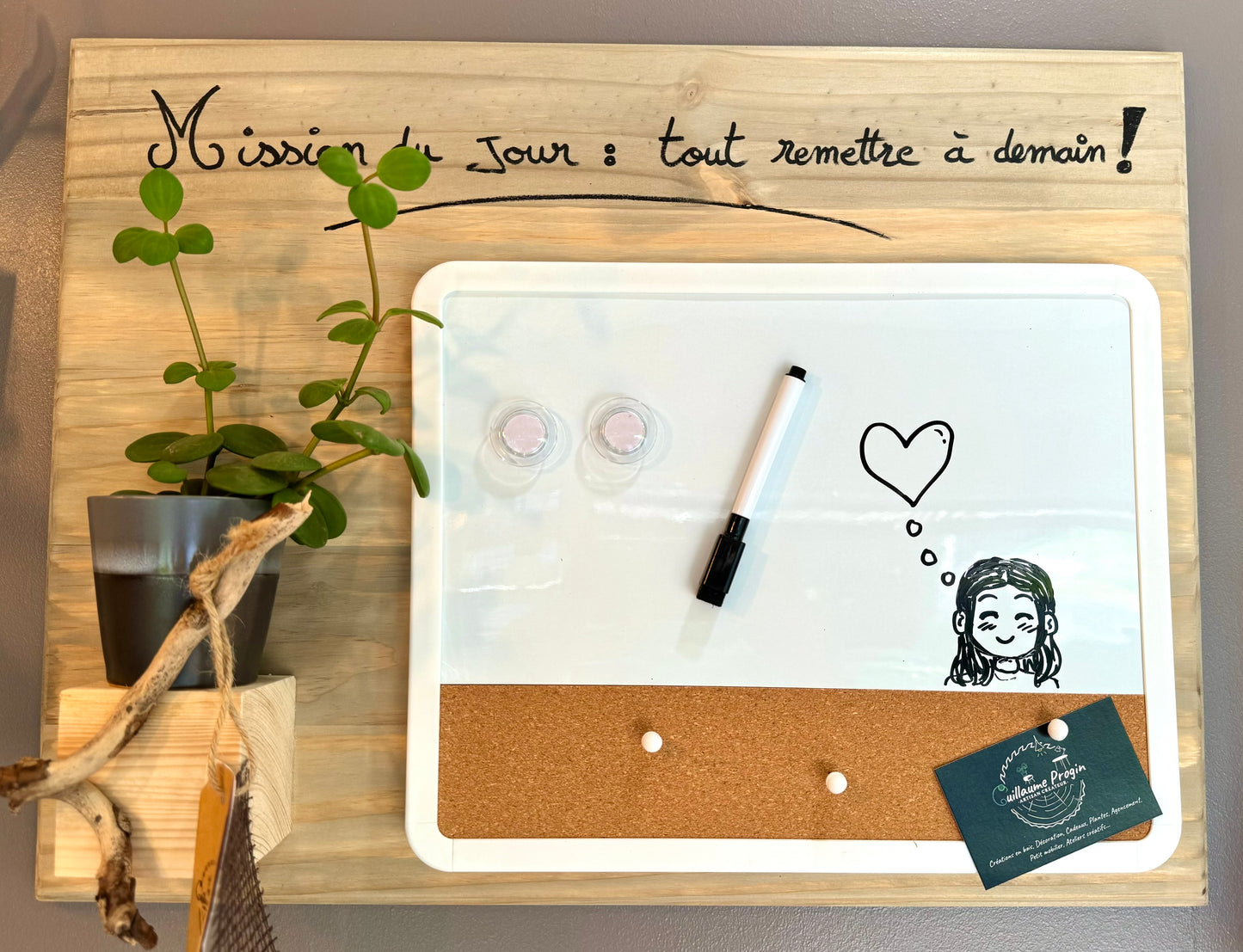Tableau pense bête