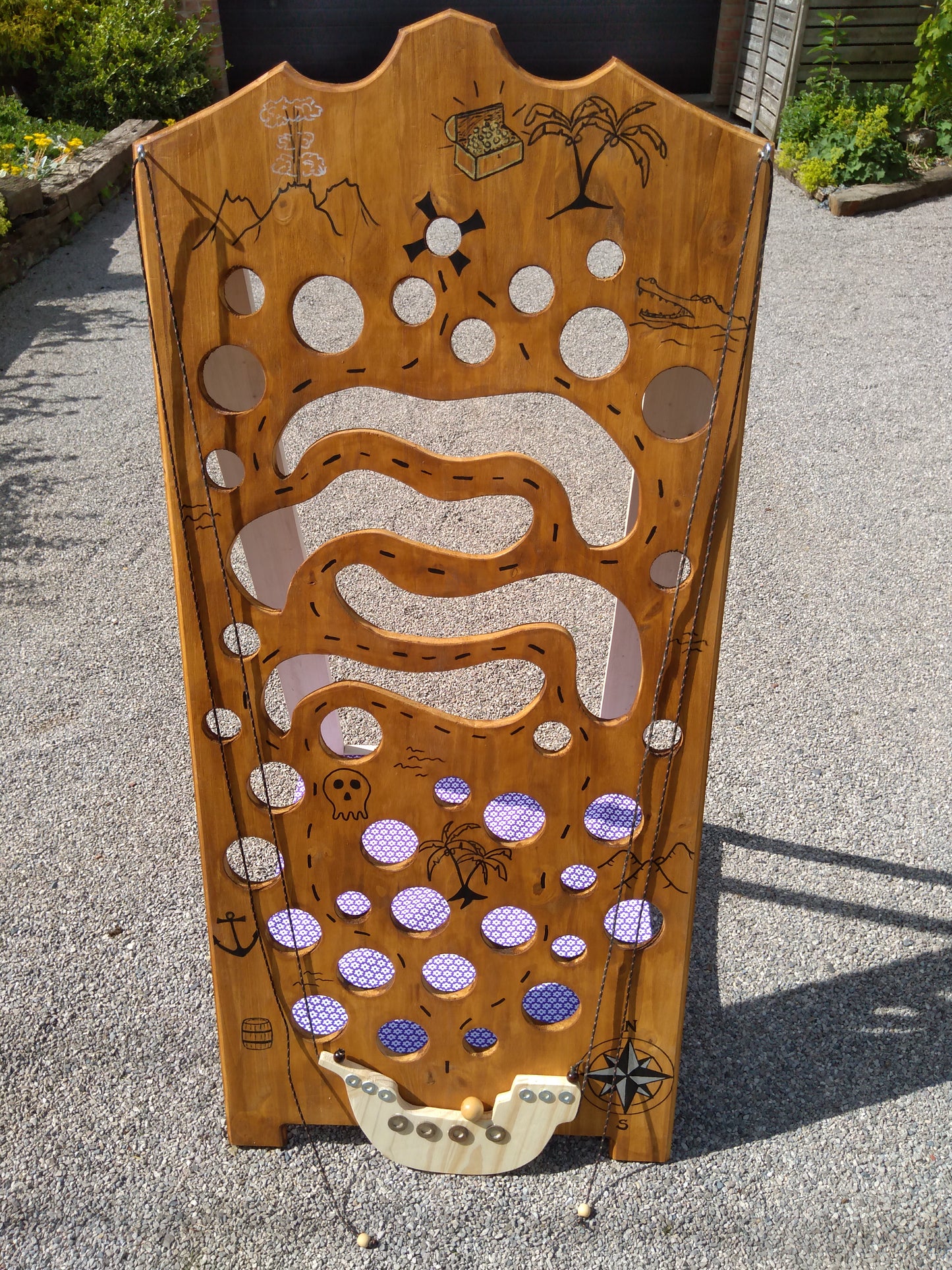 Jeu du monte bille "carte au trésor" (non expediable) vente et location 18€/jour