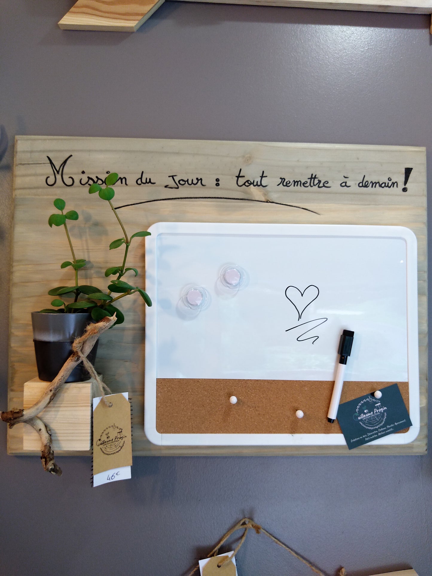 Tableau pense bête