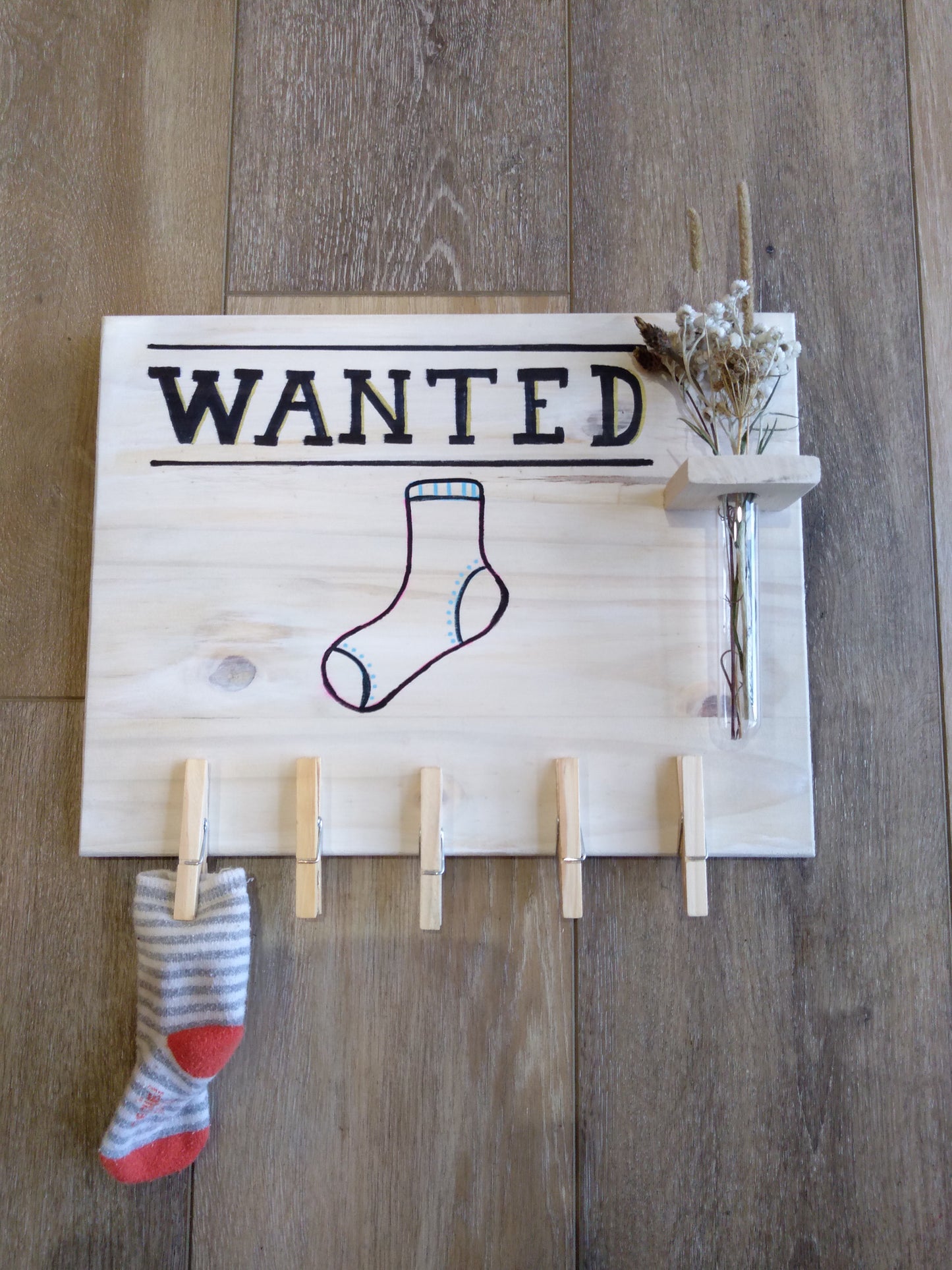 X Tableau décoratif "wanted"