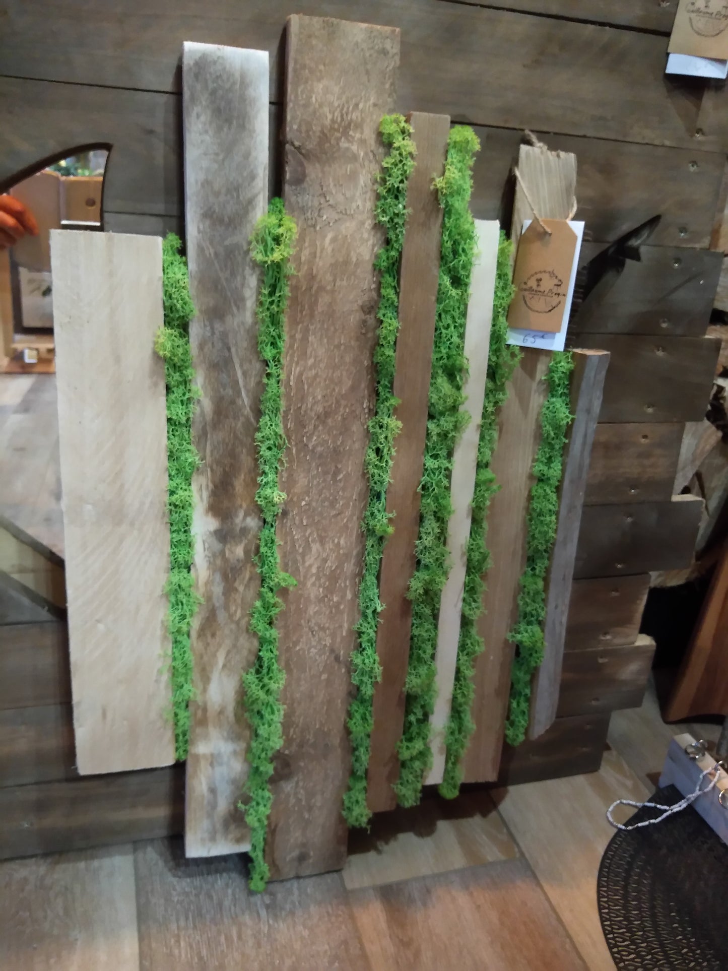 Cadre bois et mousse stabilisé