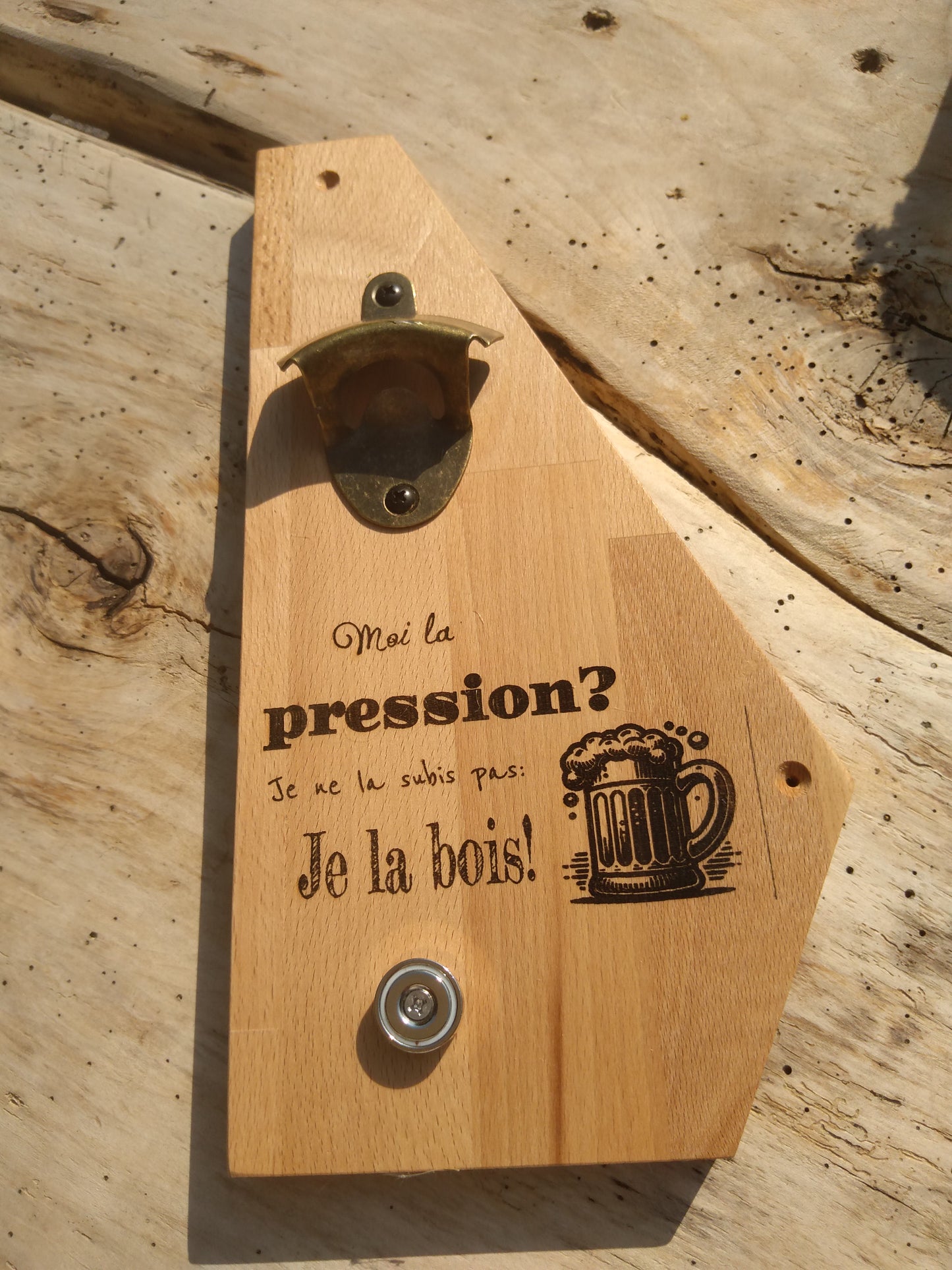 Décapsuleur "moi la pression..."