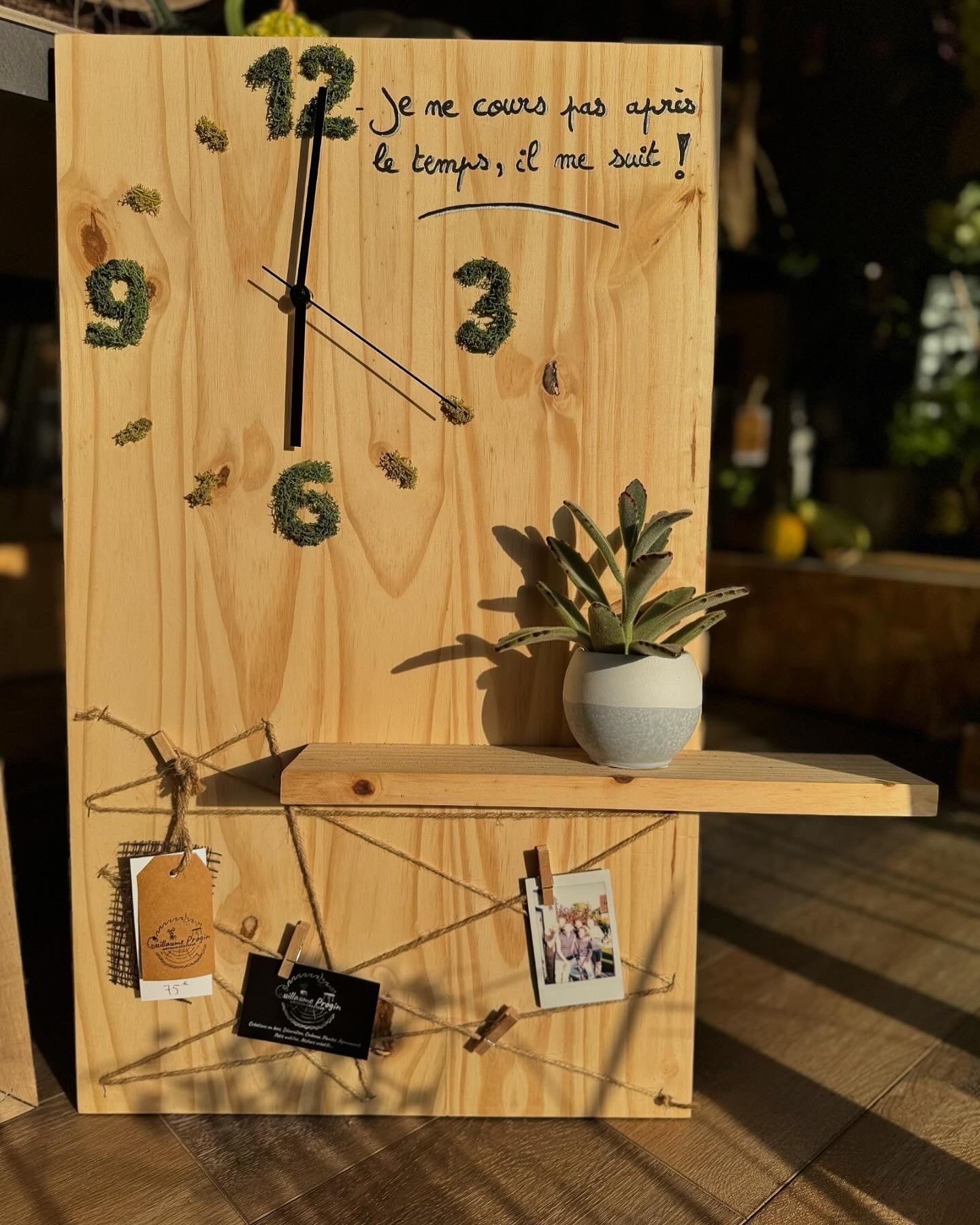 Tableau horloge