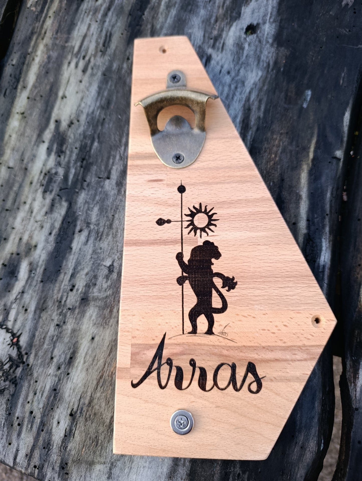 Décapsuleur lion d'Arras