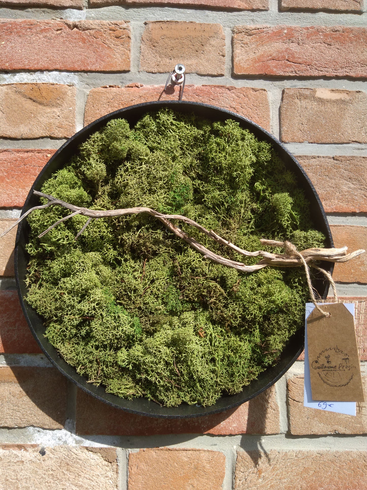Cadre végétal stabilisé rond 30cm