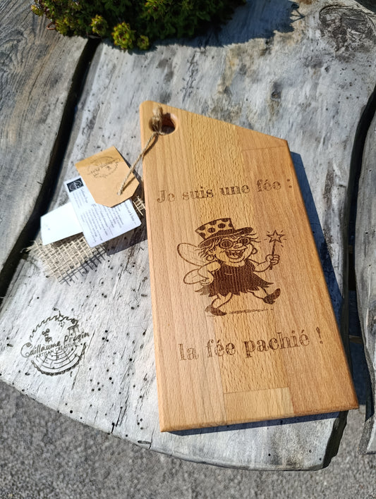 Planche à découper "fée"