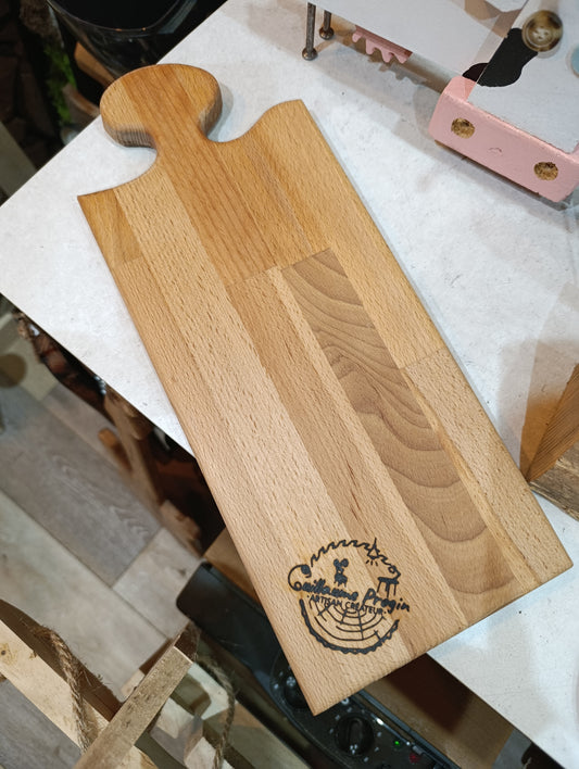 Planche apéro puzzle module de départ/fin mâle 40x15cm