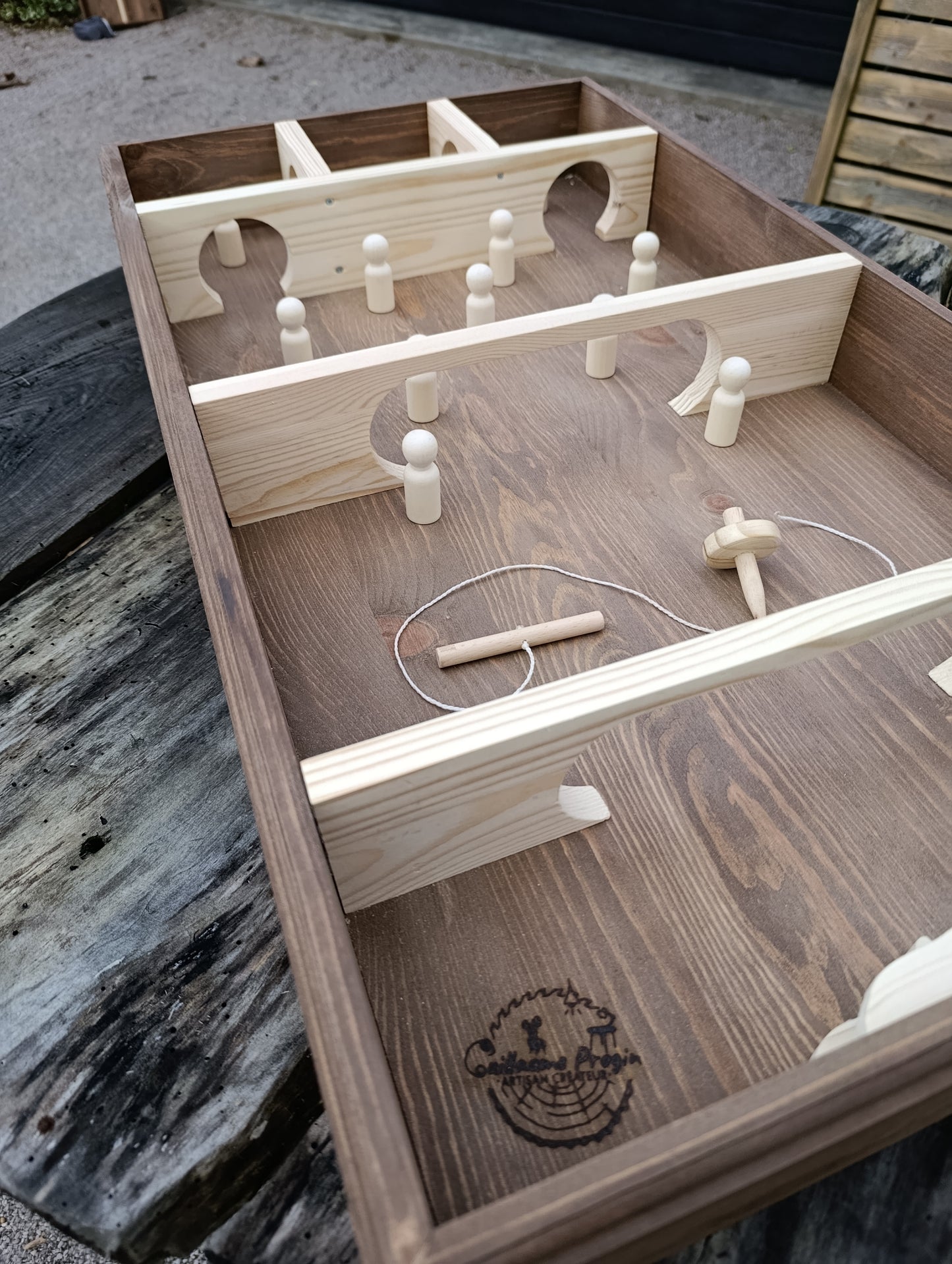 Bowling set and spinning top (available for sale and rental)