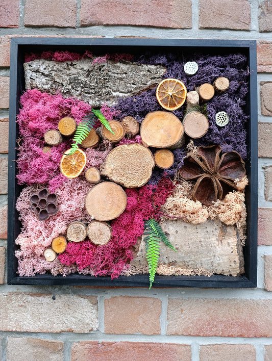 Cadre végétal stabilisé 40x40cm