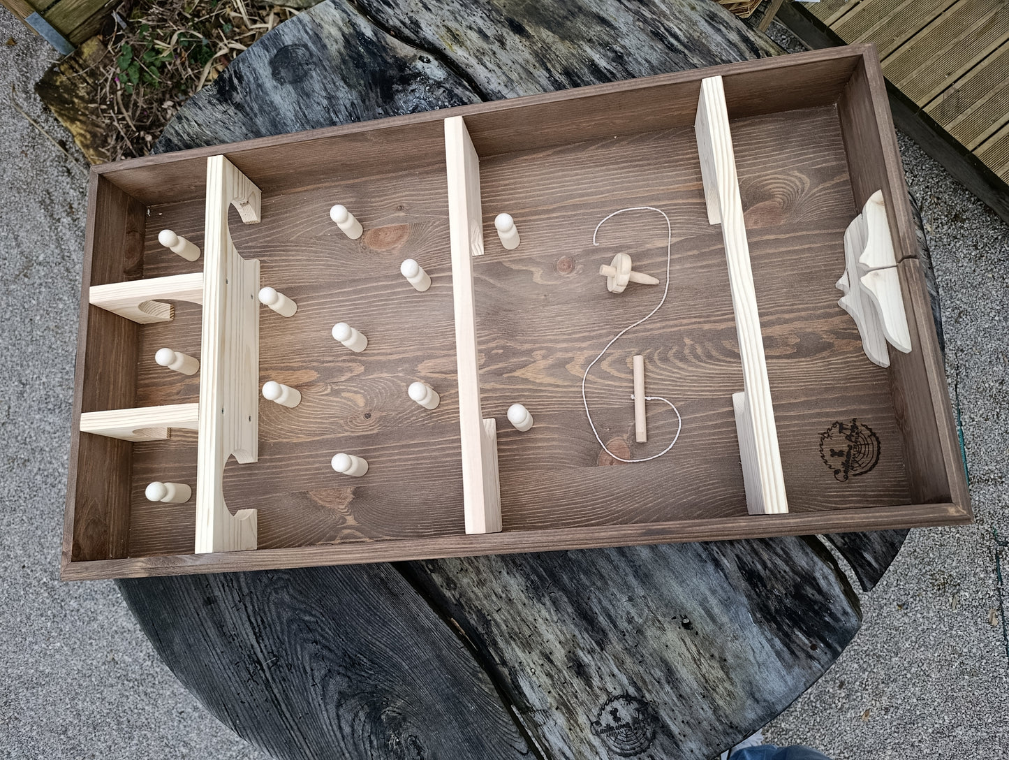 Bowling set and spinning top (available for sale and rental)