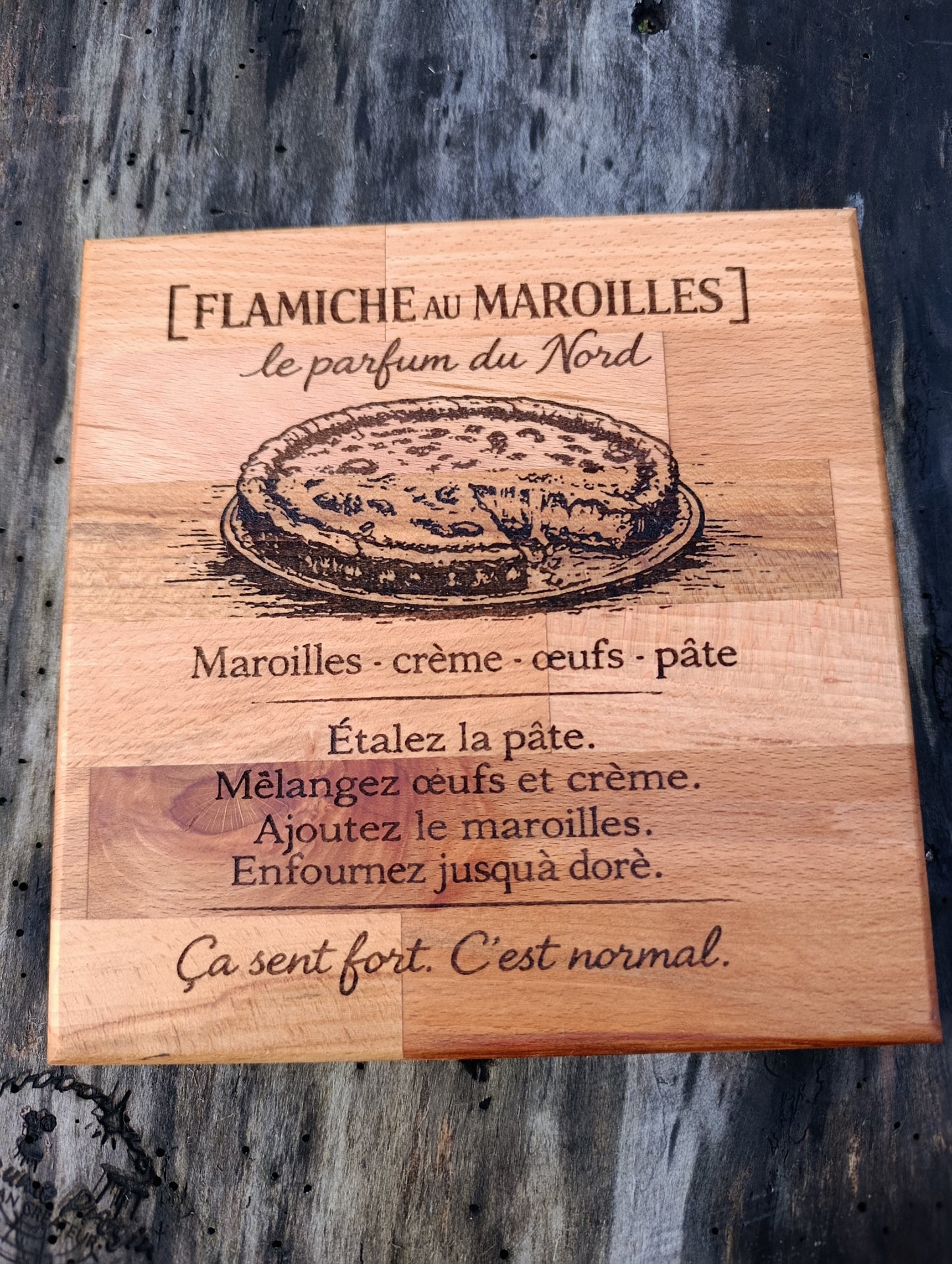 Dessous de plat "flamiche"