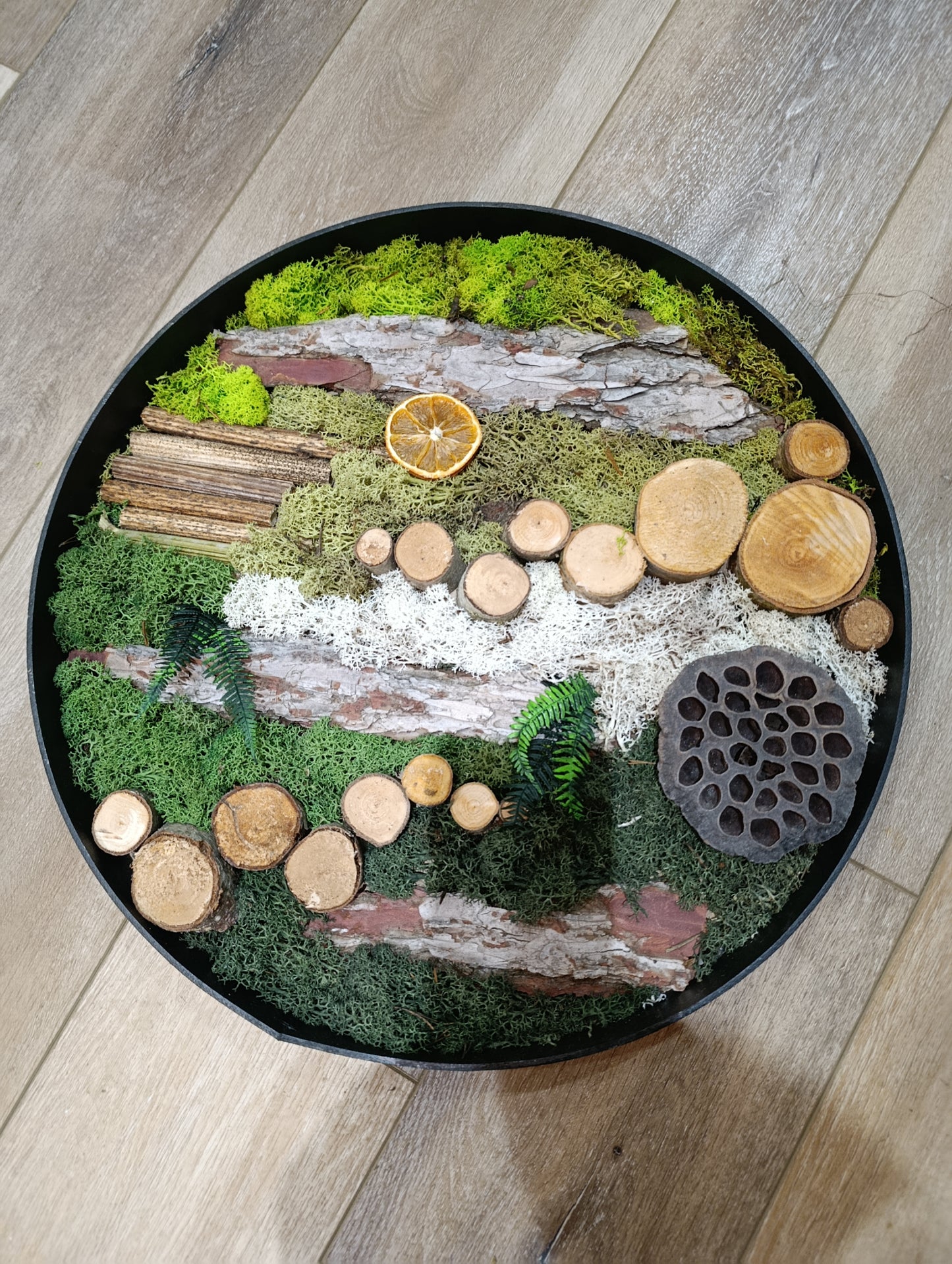 Cadre végétal stabilisé diamètre 45cm