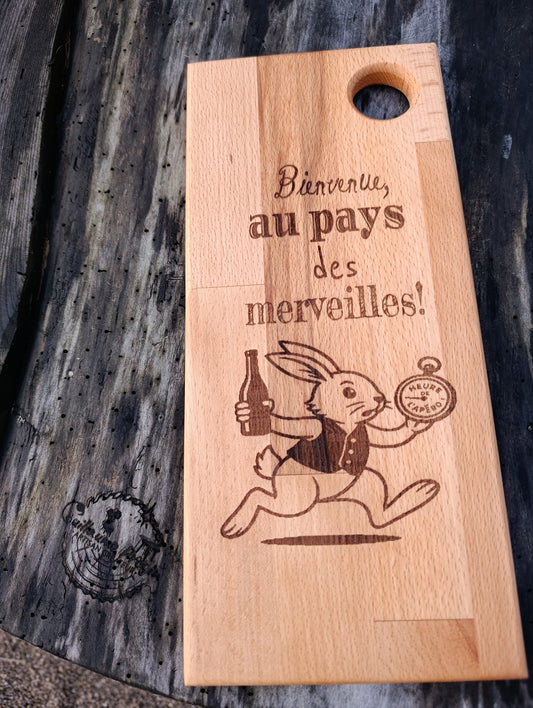 Planche apéro "bienvenue..."