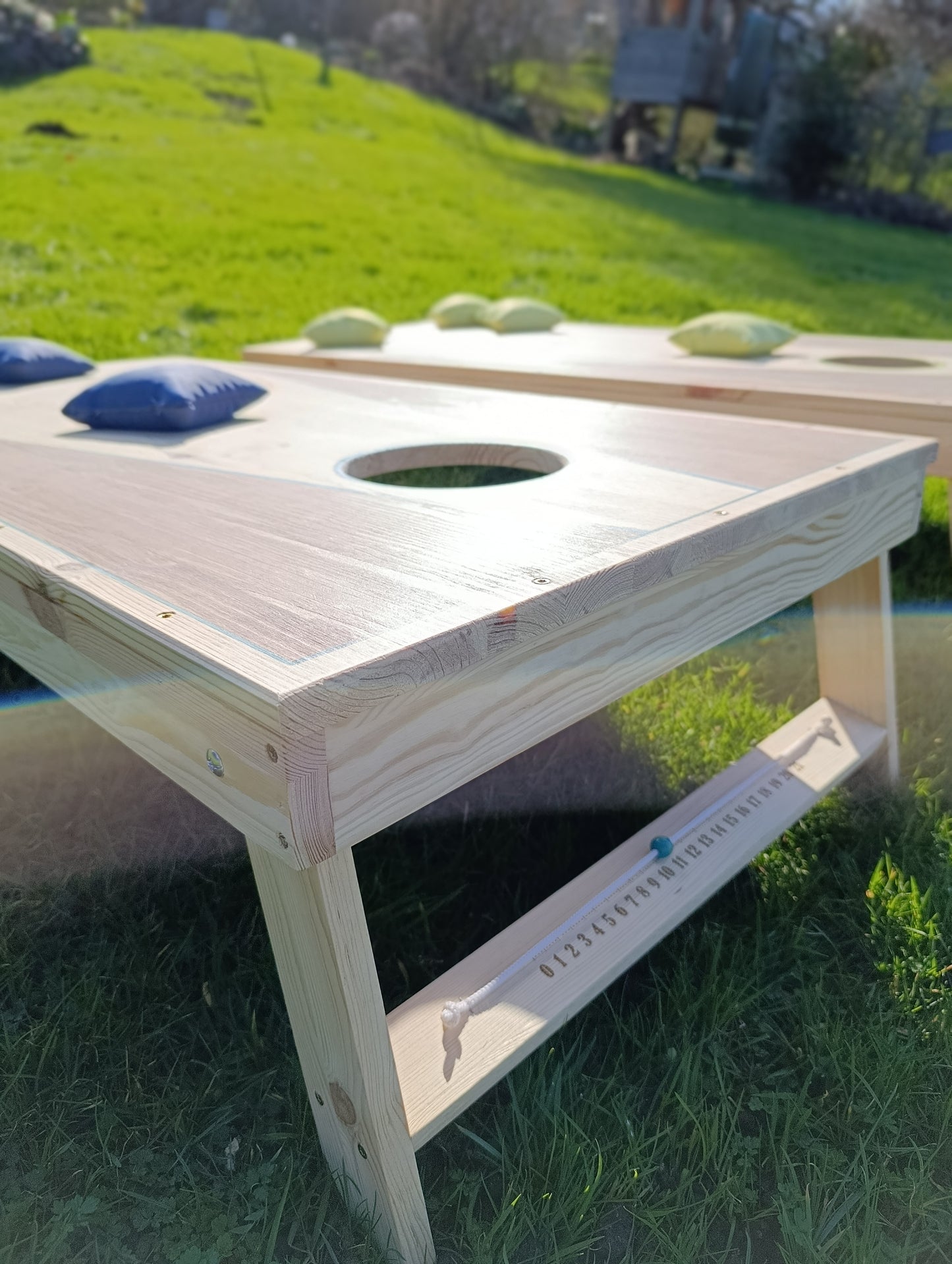 Cornhole game (made to order, not for shipping)